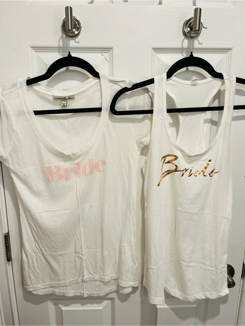 BRIDE BUNDLE 👰🏻‍♀️ White Graphic Tee and Tank